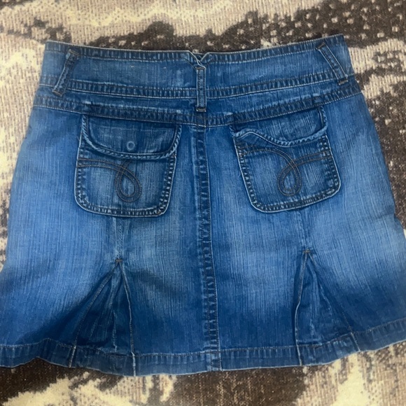 Y2K Denim Mini Skirt - Picture 2 of 3